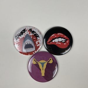 Tiny Period Mirrors - Set of 3 for a Touch of Menstrual Humor!